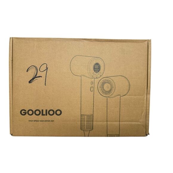 Goolioo Professional Fast Dry Hair Dryer with Diffuser and Carrying Case NEW - Picture 2 of 4